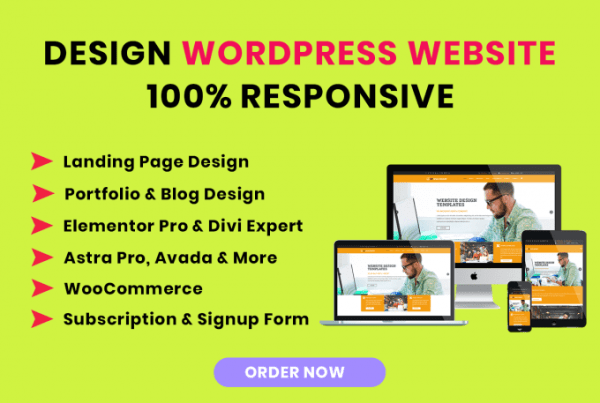 WordPress Website Design 65% Discount